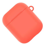 Maxbell Bluetooth Earphone Silica gel Dust Proof Cover For Airpods1  2 Red