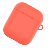 Maxbell Bluetooth Earphone Silica gel Dust Proof Cover For Airpods1  2 Red