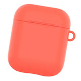Maxbell Bluetooth Earphone Silica gel Dust Proof Cover For Airpods1  2 Red