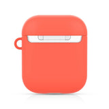 Maxbell Bluetooth Earphone Silica gel Dust Proof Cover For Airpods1  2 Red