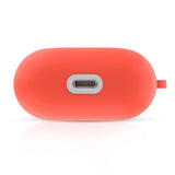 Maxbell Bluetooth Earphone Silica gel Dust Proof Cover For Airpods1  2 Red