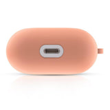 Maxbell Bluetooth Earphone Silica gel Dust Proof Cover For Airpods1  2 Red apricot