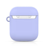 Maxbell Bluetooth Earphone Silica gel Dust Proof Cover For Airpods1  2 Purple