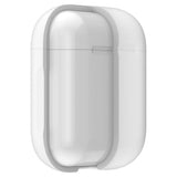 Maxbell Earphone 3D Protctive Case for Apple Airpods Soft Silicone Cover White