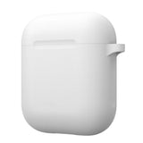 Maxbell Earphone 3D Protctive Case for Apple Airpods Soft Silicone Cover White