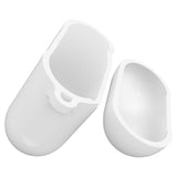 Maxbell Earphone 3D Protctive Case for Apple Airpods Soft Silicone Cover White