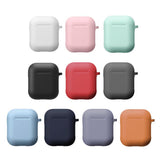 Maxbell Earphone 3D Protctive Case for Apple Airpods Soft Silicone Cover White