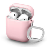 Maxbell Earphone 3D Protctive Case for Apple Airpods Soft Silicone Cover Pink