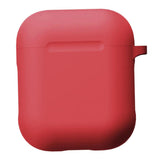 Maxbell Earphone 3D Protctive Case for Apple Airpods Soft Silicone Cover Red