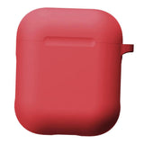 Maxbell Earphone 3D Protctive Case for Apple Airpods Soft Silicone Cover Red