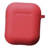 Maxbell Earphone 3D Protctive Case for Apple Airpods Soft Silicone Cover Red