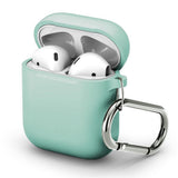 Maxbell Earphone 3D Protctive Case for Apple Airpods Soft Silicone Cover Green