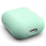 Maxbell Earphone 3D Protctive Case for Apple Airpods Soft Silicone Cover Green