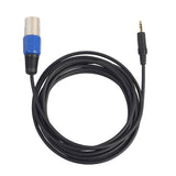 Maxbell Male 3.5mm to XLR Audio Male/Female Cable for HDTV Male to XLR Male 3m