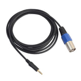 Maxbell Male 3.5mm to XLR Audio Male/Female Cable for HDTV Male to XLR Male 3m