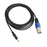 Maxbell Male 3.5mm to XLR Audio Male/Female Cable for HDTV Male to XLR Male 3m