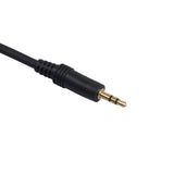Maxbell Male 3.5mm to XLR Audio Male/Female Cable for HDTV Male to XLR Male 3m