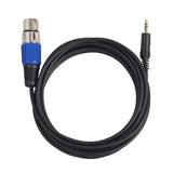 Maxbell Male 3.5mm to XLR Audio Male/Female Cable for HDTV Male to XLR Female 5m