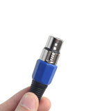Maxbell Male 3.5mm to XLR Audio Male/Female Cable for HDTV Male to XLR Female 5m