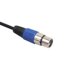 Maxbell Male 3.5mm to XLR Audio Male/Female Cable for HDTV Male to XLR Female 5m