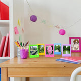 Maxbell 5 Colors 3" Plastic Table Photo Frame for Fujifilm Instax Mini 9 8 8+ 7s 70