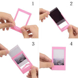 Maxbell 5 Colors 3" Plastic Table Photo Frame for Fujifilm Instax Mini 9 8 8+ 7s 70