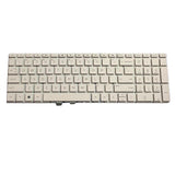 Maxbell White New Plastic US Laptop Keyboard Keypad for HP Home 15-da0000 15-da1000