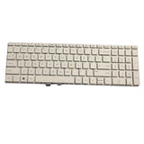 Maxbell White New Plastic US Laptop Keyboard Keypad for HP Home 15-da0000 15-da1000