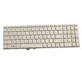 Maxbell White New Plastic US Laptop Keyboard Keypad for HP Home 15-da0000 15-da1000