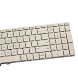 Maxbell White New Plastic US Laptop Keyboard Keypad for HP Home 15-da0000 15-da1000