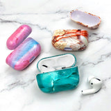 Maxbell Marble Protective CaseCover for Airpods Pro Wireless Bluetooth Headset S10