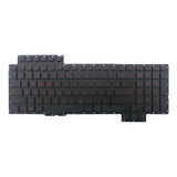 Maxbell For ASUS ROG G752 G752V G752VL US English Layout Keyboard With Backlit Black