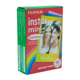 Maxbell 10Sheets Cartoon Rainbow Edge Film Photo Paper For Fujifilm Instax 7/8/9/10