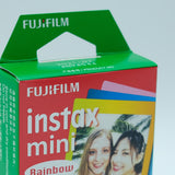 Maxbell 10Sheets Cartoon Rainbow Edge Film Photo Paper For Fujifilm Instax 7/8/9/10