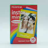 Maxbell 10Sheets Cartoon Rainbow Edge Film Photo Paper For Fujifilm Instax 7/8/9/10