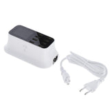 Maxbell 8 Ports USB Charger LCD Display Hub for Laptop Tablets Phone Charging EU
