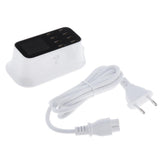 Maxbell 8 Ports USB Charger LCD Display Hub for Laptop Tablets Phone Charging EU
