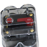Maxbell CAR STEREO AUDIO CIRCUIT BREAKER FUSE INLINE FOR 12V DC CAR A/V SYSTEM 40A