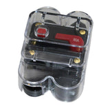 Maxbell CAR STEREO AUDIO CIRCUIT BREAKER FUSE INLINE FOR 12V DC CAR A/V SYSTEM 80A