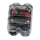 Maxbell CAR STEREO AUDIO CIRCUIT BREAKER FUSE INLINE FOR 12V DC CAR A/V SYSTEM 80A