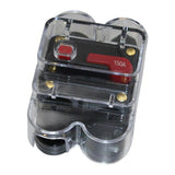 Maxbell CAR STEREO AUDIO CIRCUIT BREAKER FUSE INLINE FOR 12V DC CAR A/V SYSTEM 150A