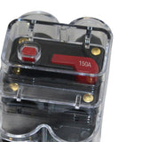 Maxbell CAR STEREO AUDIO CIRCUIT BREAKER FUSE INLINE FOR 12V DC CAR A/V SYSTEM 150A