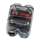 Maxbell CAR STEREO AUDIO CIRCUIT BREAKER FUSE INLINE FOR 12V DC CAR A/V SYSTEM 200A