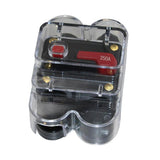 Maxbell CAR STEREO AUDIO CIRCUIT BREAKER FUSE INLINE FOR 12V DC CAR A/V SYSTEM 250A