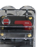 Maxbell CAR STEREO AUDIO CIRCUIT BREAKER FUSE INLINE FOR 12V DC CAR A/V SYSTEM 300A