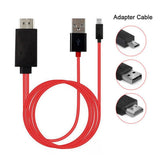 Maxbell Hight Quality Red Micro USB 2.0 To HDMI HD Cable Adapter For Samsung Android