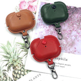 Maxbell Earphone Case PU Leather Protective Case Cover for Airpods Pro Deep Brown