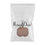 Maxbell Earphone Case PU Leather Protective Case Cover for Airpods Pro Brown