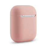 Maxbell Headphones Case Dustproof Soft Silicone for Apple AirPods  Pink