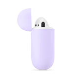 Maxbell Headphones Case Dustproof Soft Silicone for Apple AirPods  Purple